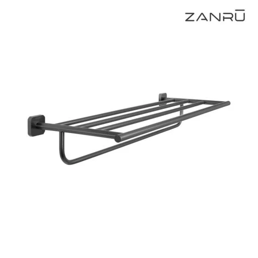 ZANRU Triple Towel Shelf ZN4DJ | Gantungan Handuk - Gantungan Baju