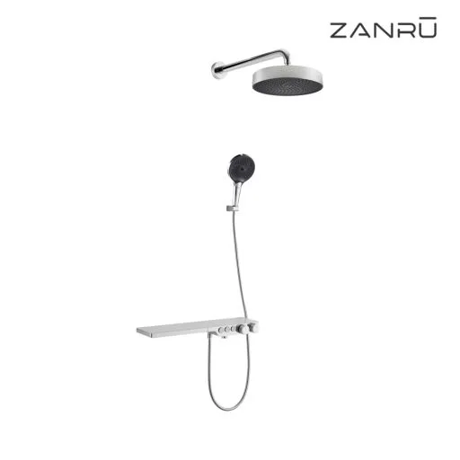 ZANRU Thermostat Concealed  Shower Set ZN631HASFX | Shower Column - Shower Tiang