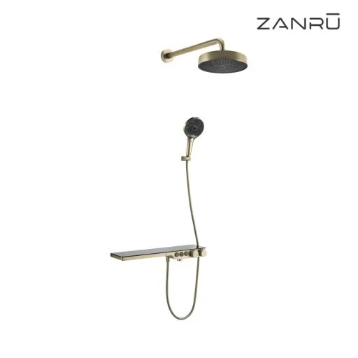 ZANRU Thermostat Concealed  Shower Set ZN631HASFX | Shower Column - Shower Tiang