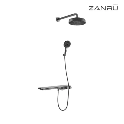 ZANRU Thermostat Concealed  Shower Set ZN631HASFX | Shower Column - Shower Tiang