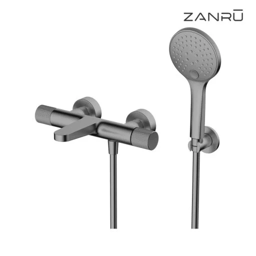 ZANRU Bath and Shower Mixer with Hand Shower ZN642MPRIX | Shower Bath - Shower Mixer