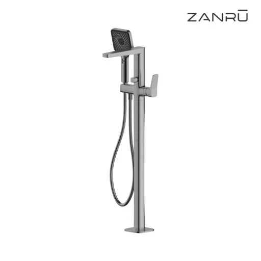 ZANRU Freestanding Bath & Shower Set ZN811MPAUX | Bath Filler - Floor Mounted