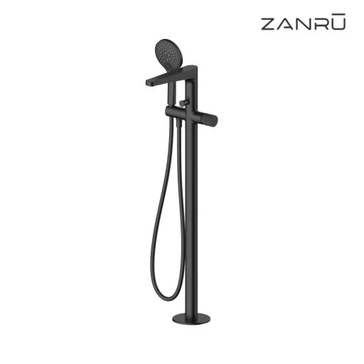 ZANRU Freestanding Bath & Shower Set ZN811MPRIX | Bath Filler - Floor Mounted